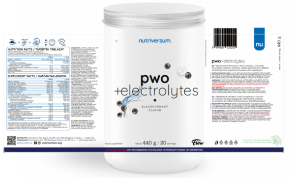 PWO + ELETTROLITI (440gr) - immagine 3
