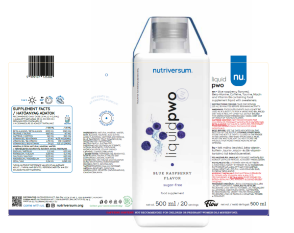 PWO bevanda (500ml) - immagine 2