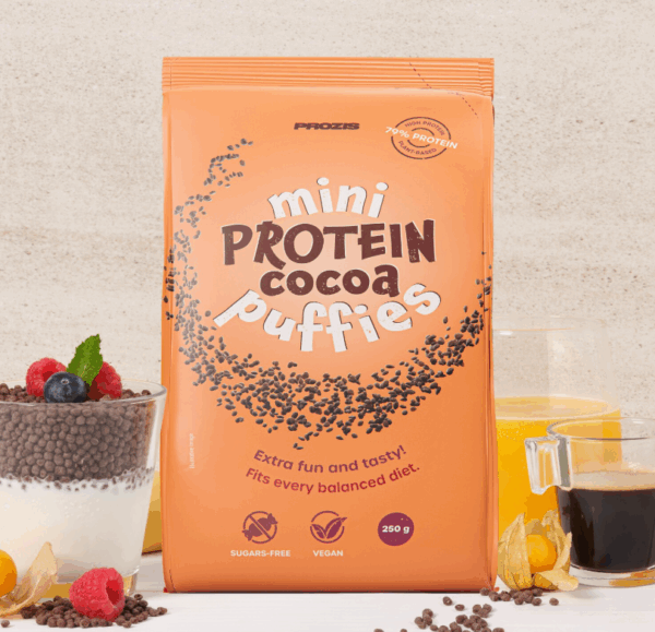 Mini Protein Cocoa Puffies 250 g - immagine 2