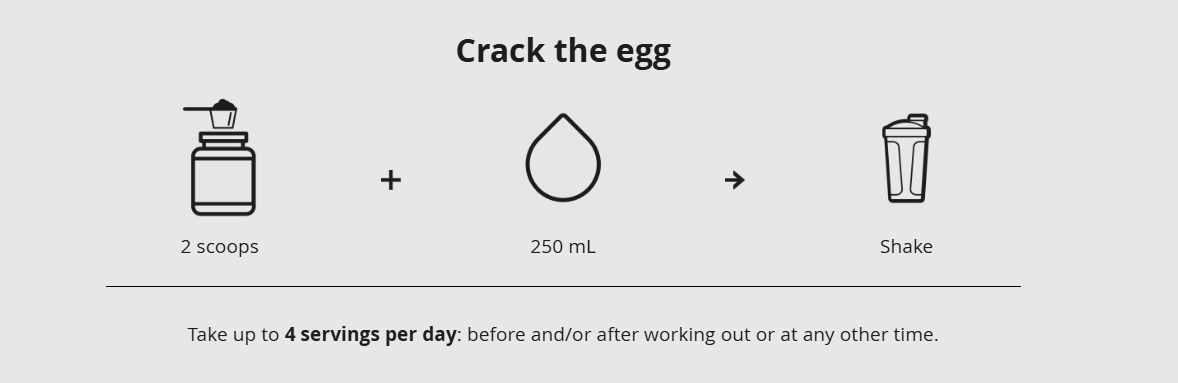 100% Albume d'Uovo (900 g) - immagine 6