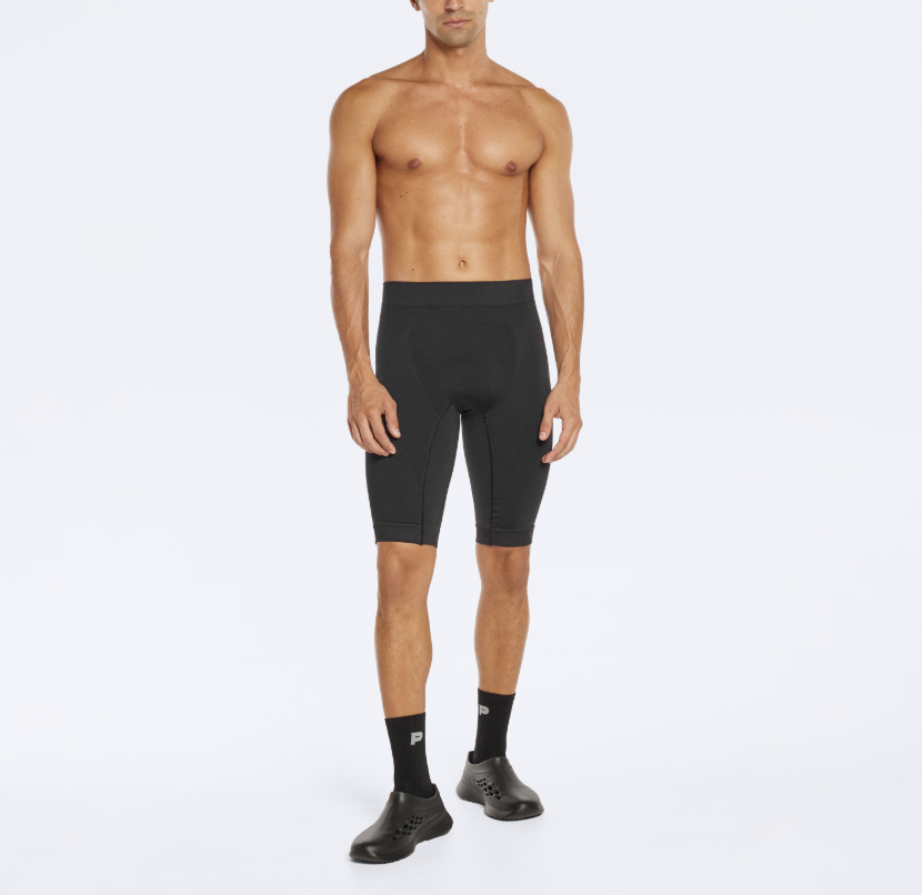 Pantaloncini da ciclista Compression Sports NRG - Black